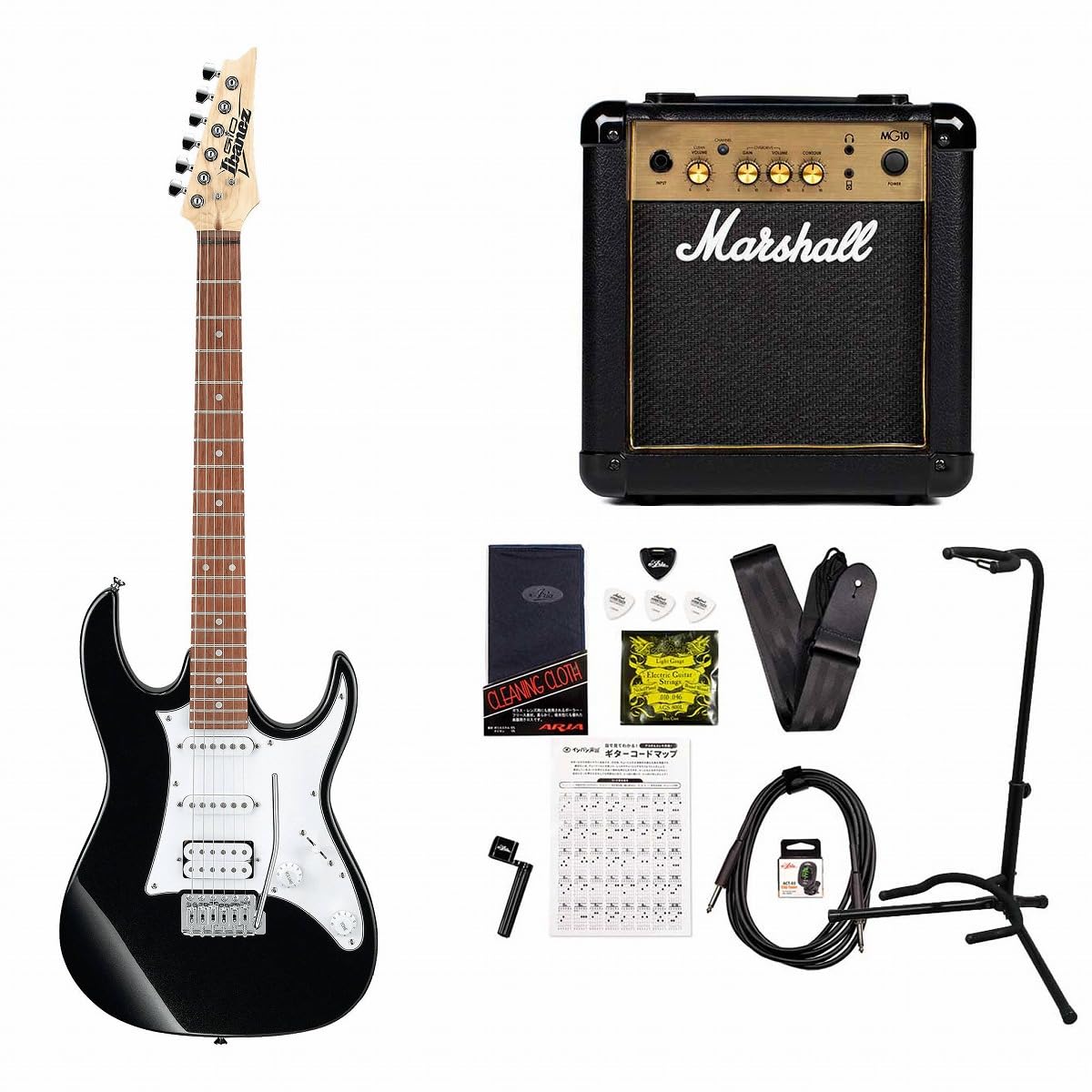 Ibanez GIO GRX40 ストラトタイプ SSH（アンプセット）